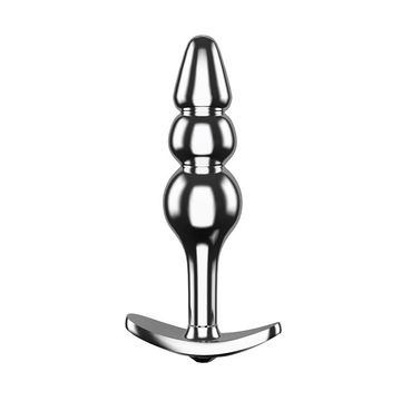 Metal Beaded Anal Plug with Removable Base / Sex Toys for Men and Women - EVE's SECRETS